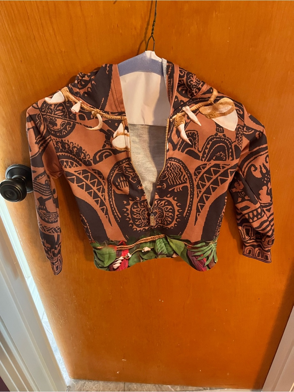 Moana Maui Printed Hoodie Top